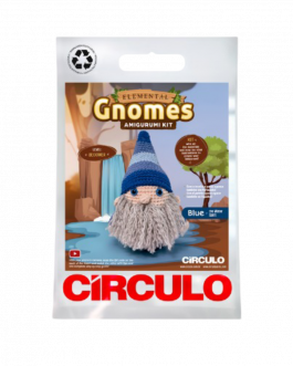 Kit Círculo Amigurumi Gnomos Elementales